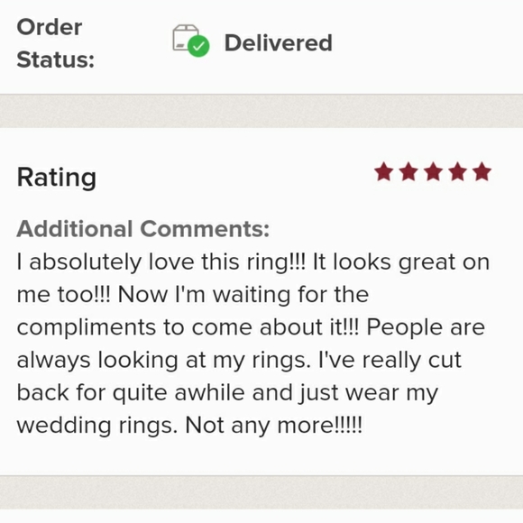 NEW Minimalist Dainty Gold Toned Moon CZ Ring Set - Picture 8 of 8